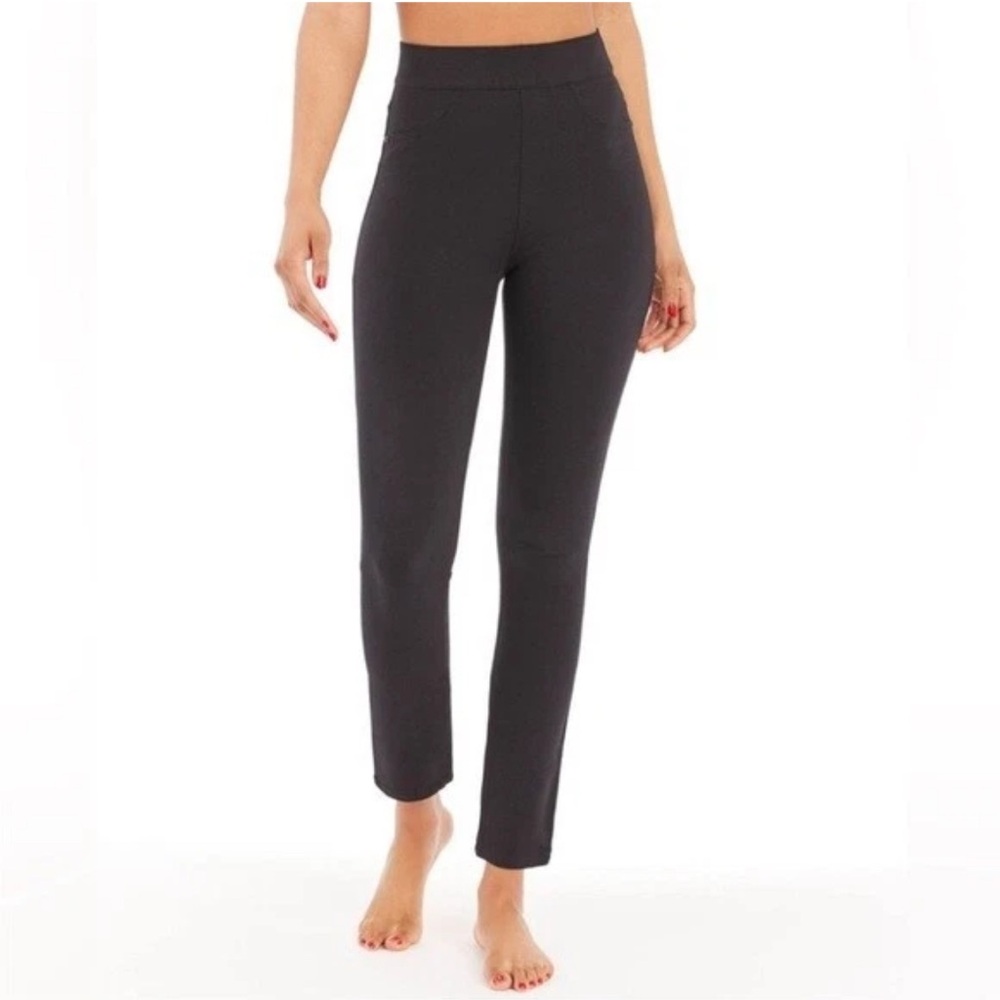Spanx The Perfect Black Pant Ankle 4 Pocket in Classic Black L